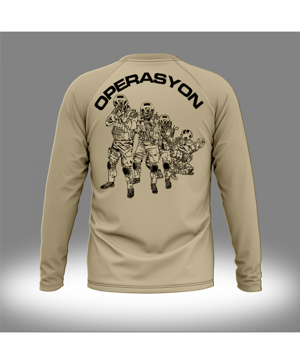 ÖZEL OPERASYON UZUN KOLLU TİŞÖRT